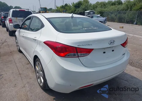 2013 Hyundai Elantra Limited из США, поврежденный, VIN 5NPDH4AE1DH345879